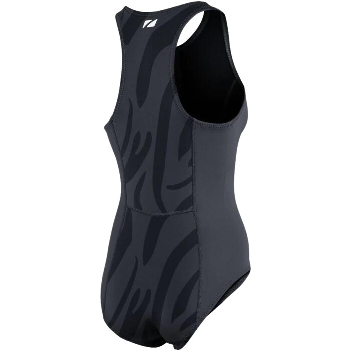 2024 Zone3 Mujer Yulex Sin Mangas Swimsuit NA24WYSS101 - Black